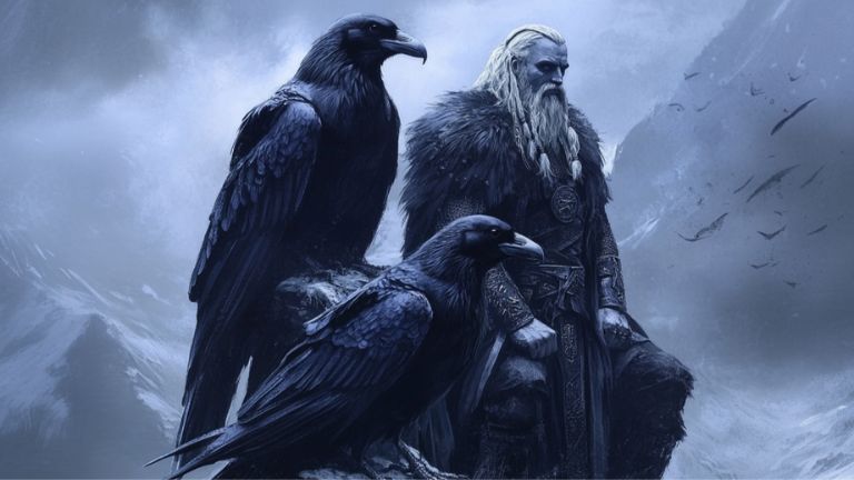 Odins Raben Hugin und Munin: Wächter der Weisheit
