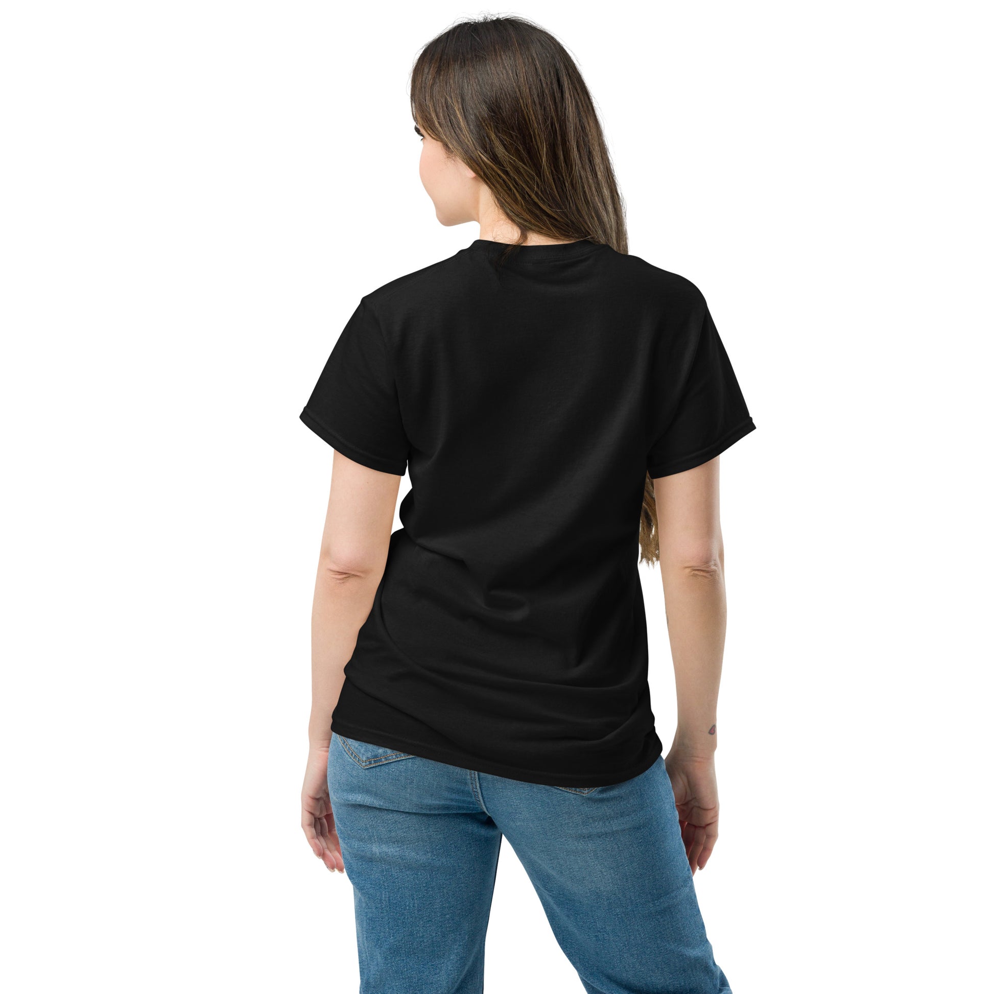 Die Walkuere Gruen Wikinger T-Shirt von hinten
