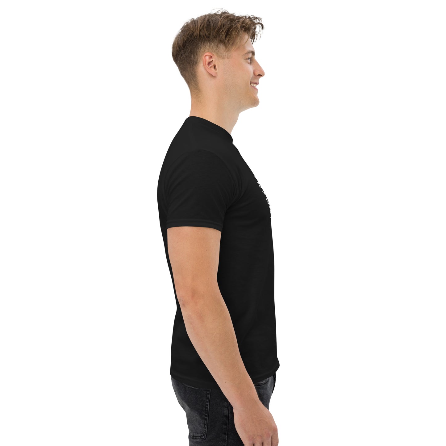 Joetunns Macht Rot Wikinger T-Shirt von rechts