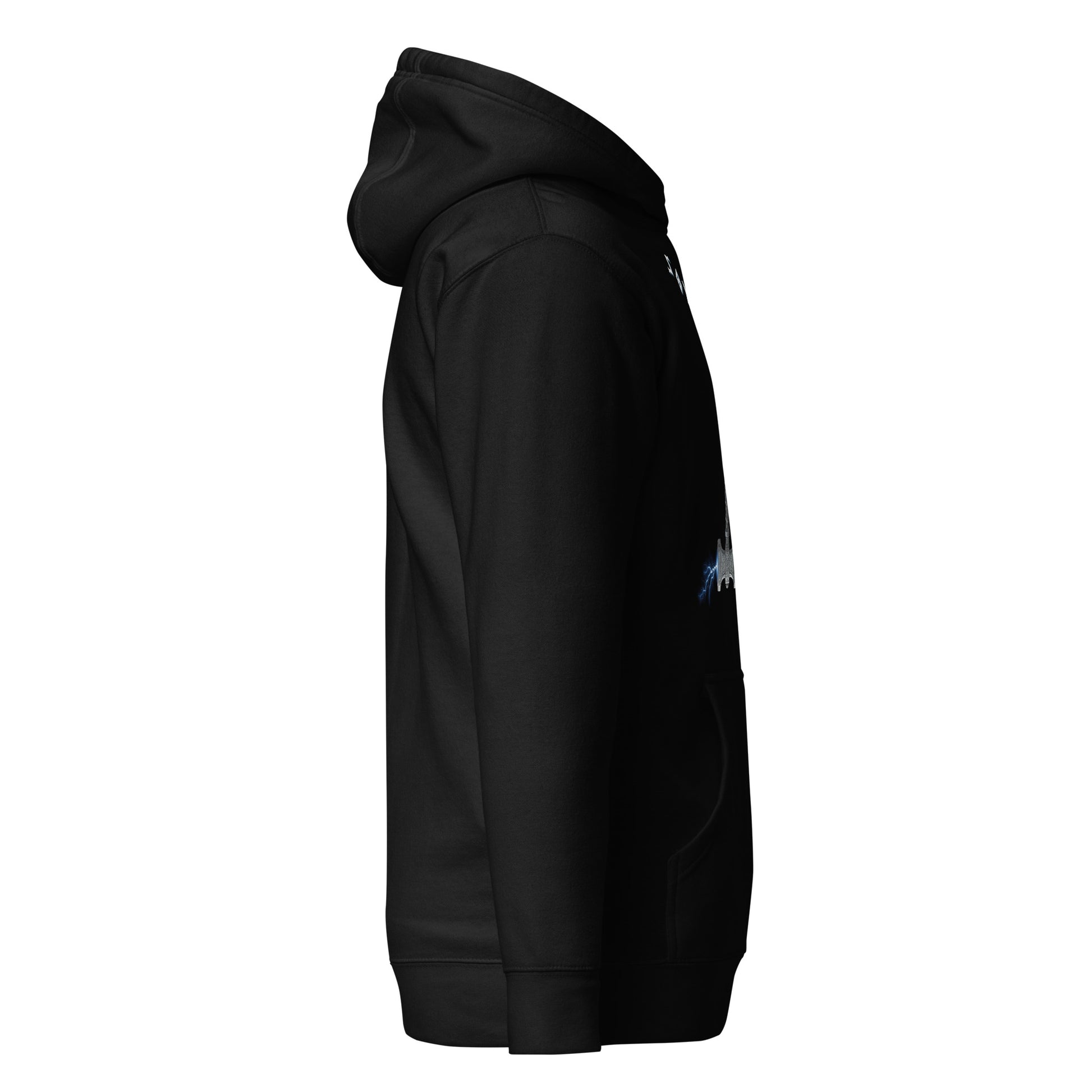 Thors Hammer Wikinger Hoodie von rechts