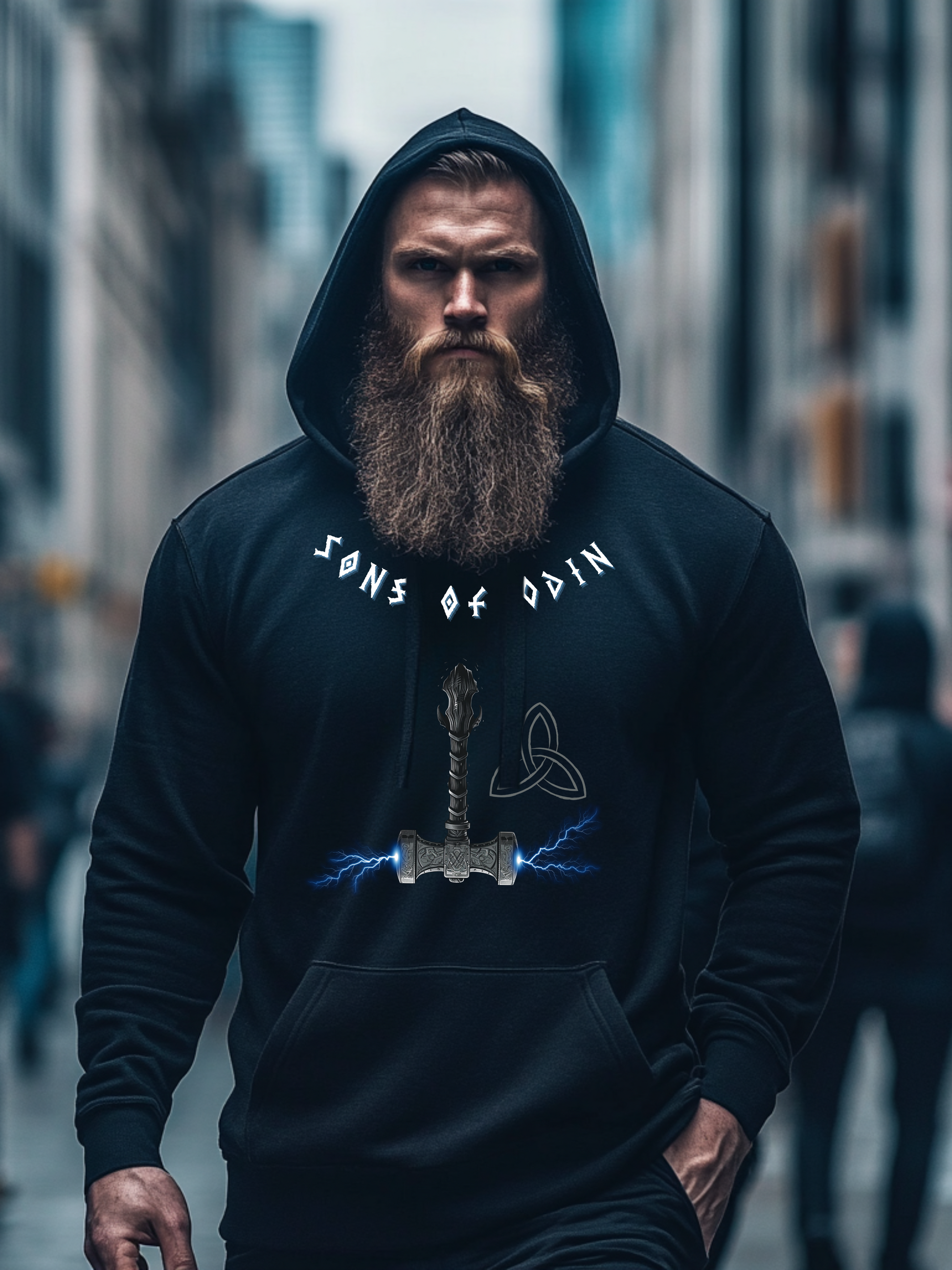 Wikinger_Hoodie_Thors_Hammer