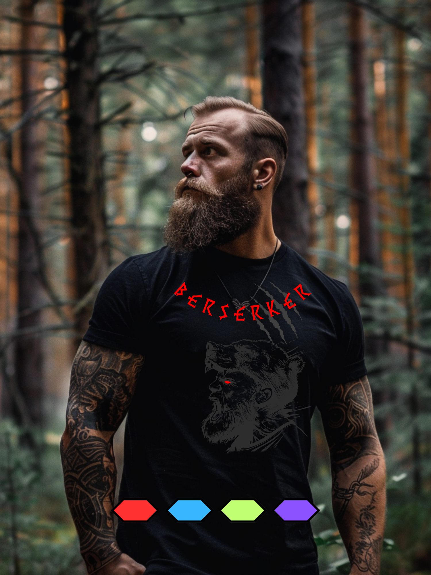 Berserker Rage: Wikinger T-Shirt