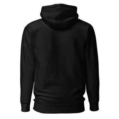 Rabe des Nordens Gruen Wikinger Hoodie von hinten
